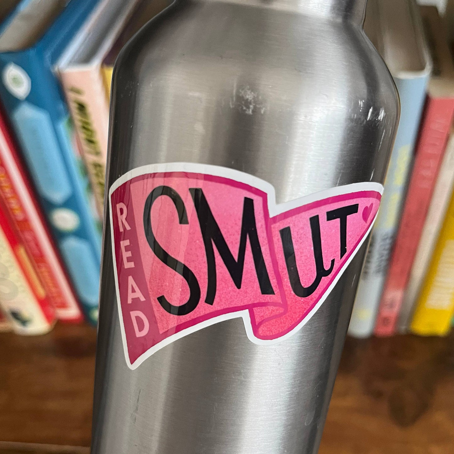 Read Smut Sticker | Spicy Romance Reader Vinyl Sticker