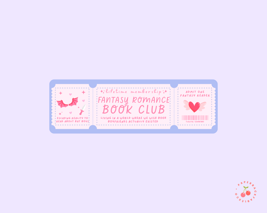 Fantasy Romance Bookmark