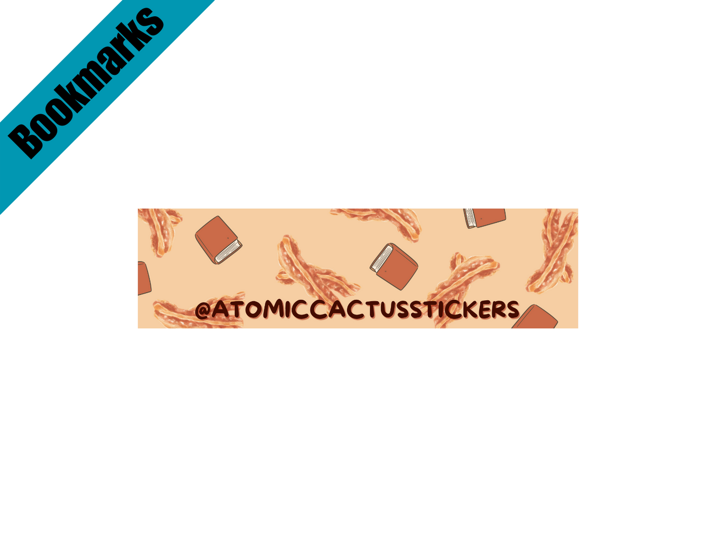 Quitter Strip Bookmark with Bacon Strip Design