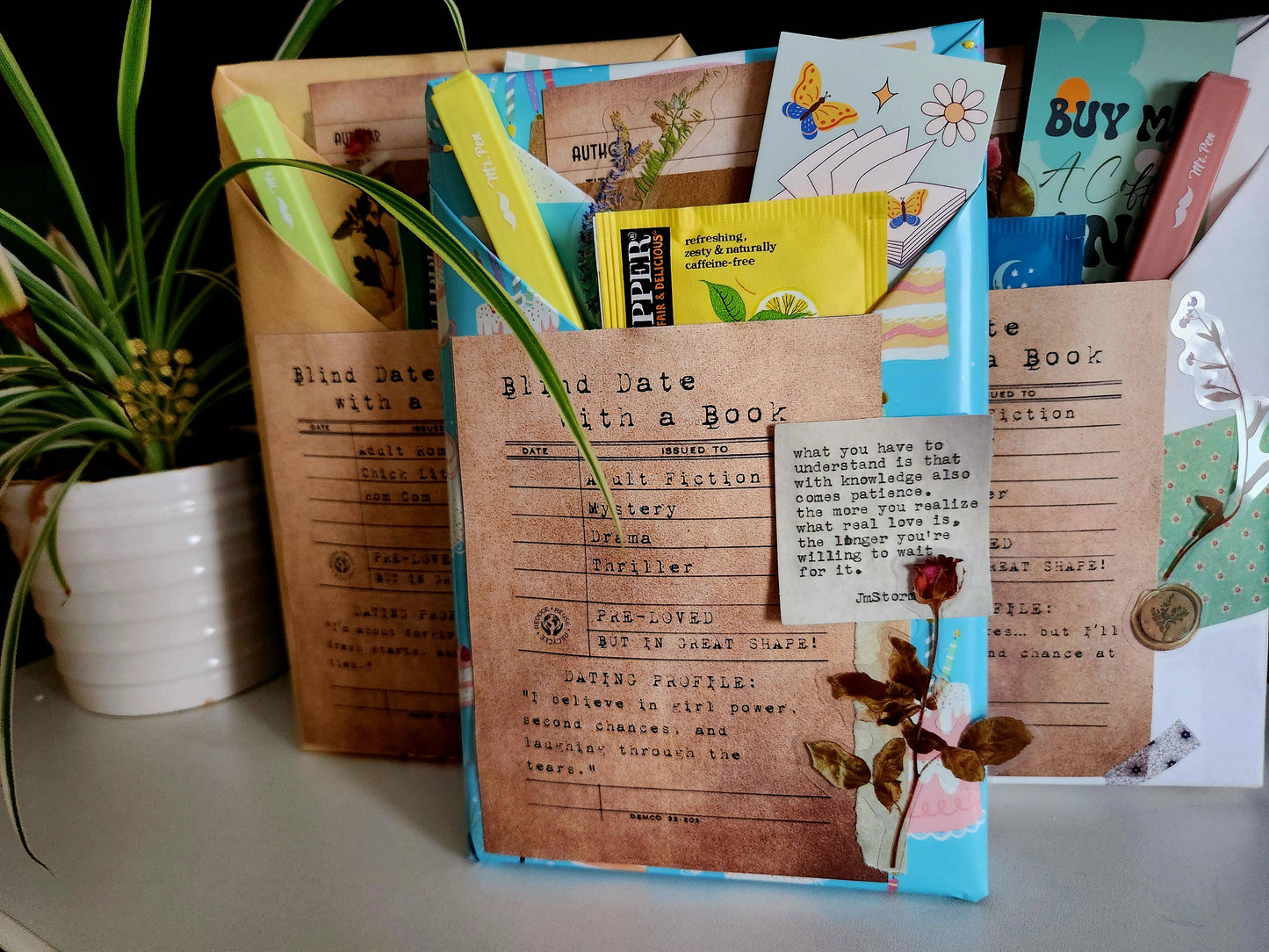 Blind Date with a Book & Tea Cozy Gift Bundle