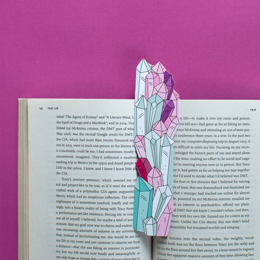 Crystal Die Cut Bookmark – Double-Sided