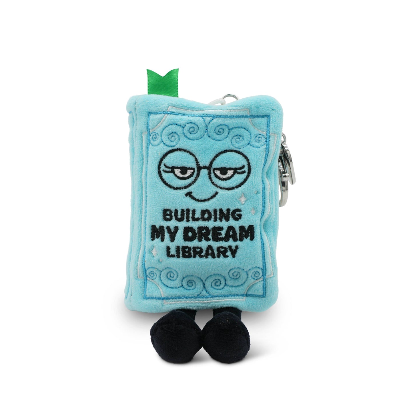 Building My Dream Library – Book Plush Bag Charm