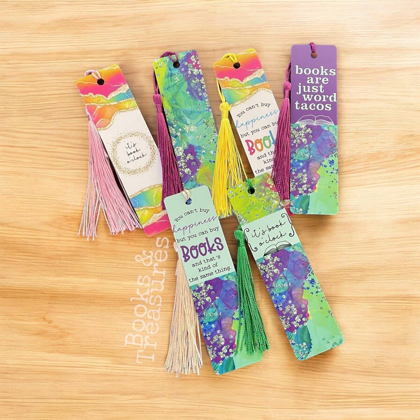 Bookmark Mystery Box Grab Bag – Handmade Bookmarks + Extras