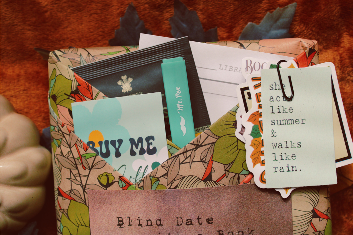 Blind Date with a Book & Tea Cozy Gift Bundle
