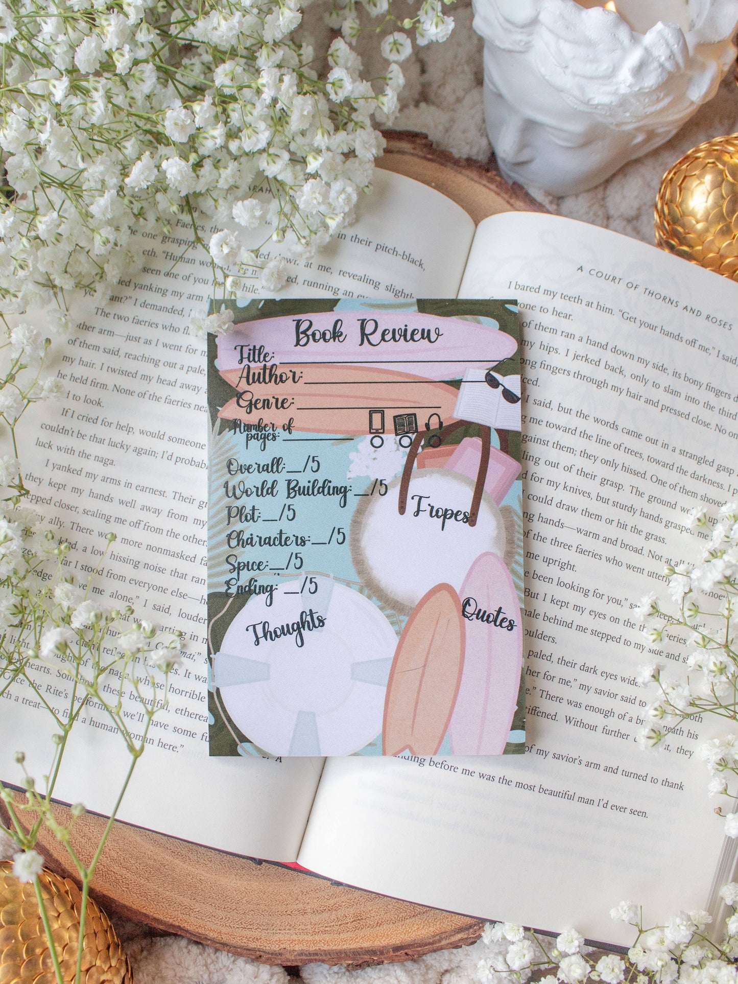 Imperfect Book Review Post-It Mystery Pack