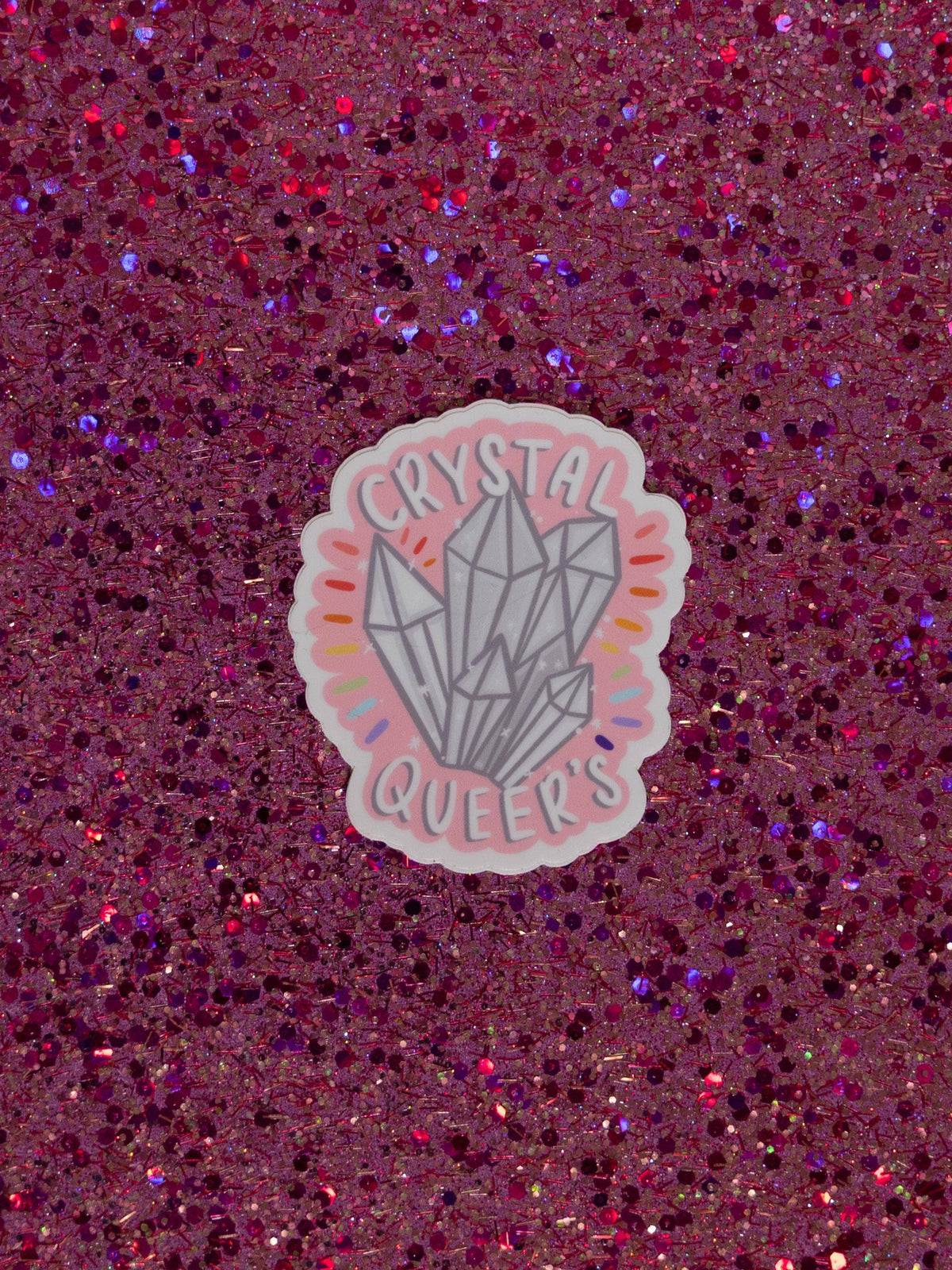 Crystal & Gemstone Queer Stickers