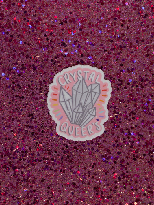 Crystal & Gemstone Queer Stickers