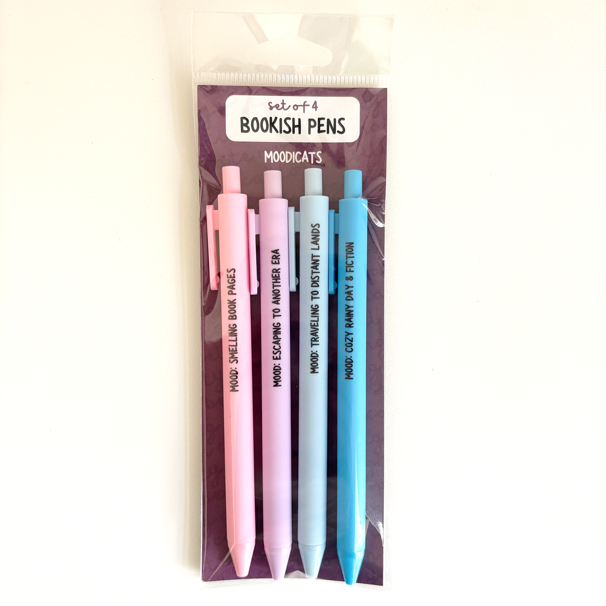 Bookish Mood Pens | Set of Four Reader Pens