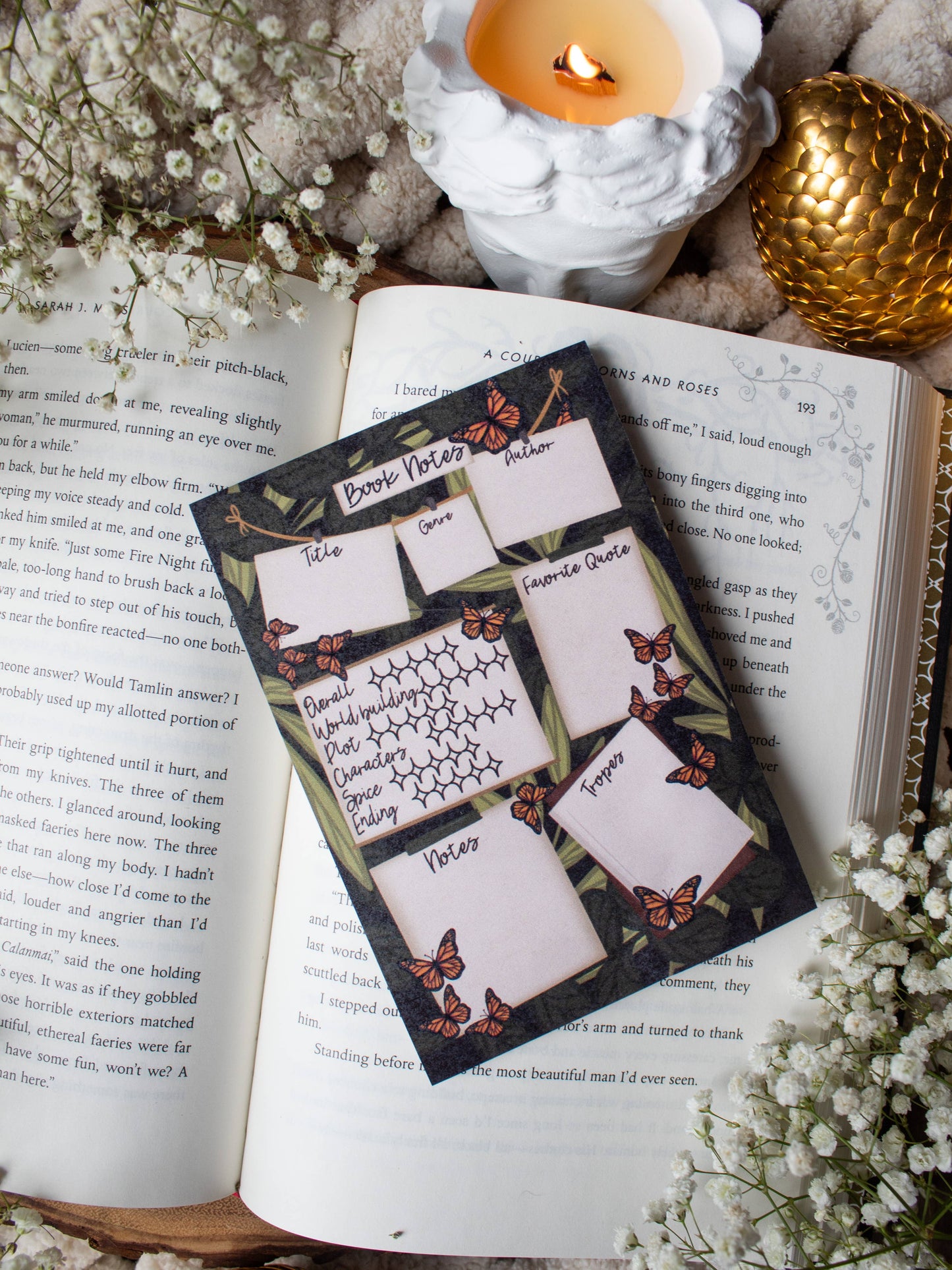 Imperfect Book Review Post-It Mystery Pack