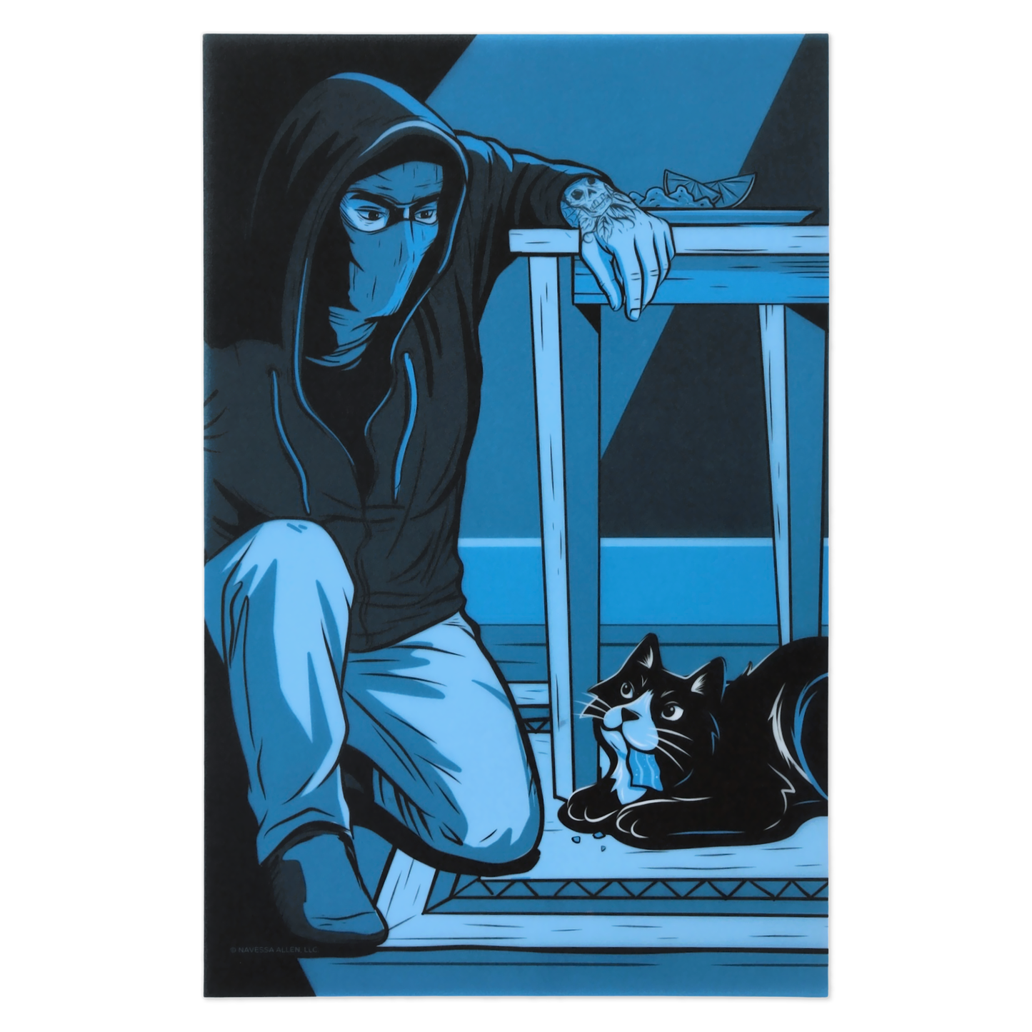 Lights Out Book Scene Illustrations | Officially Licensed 6-Pack