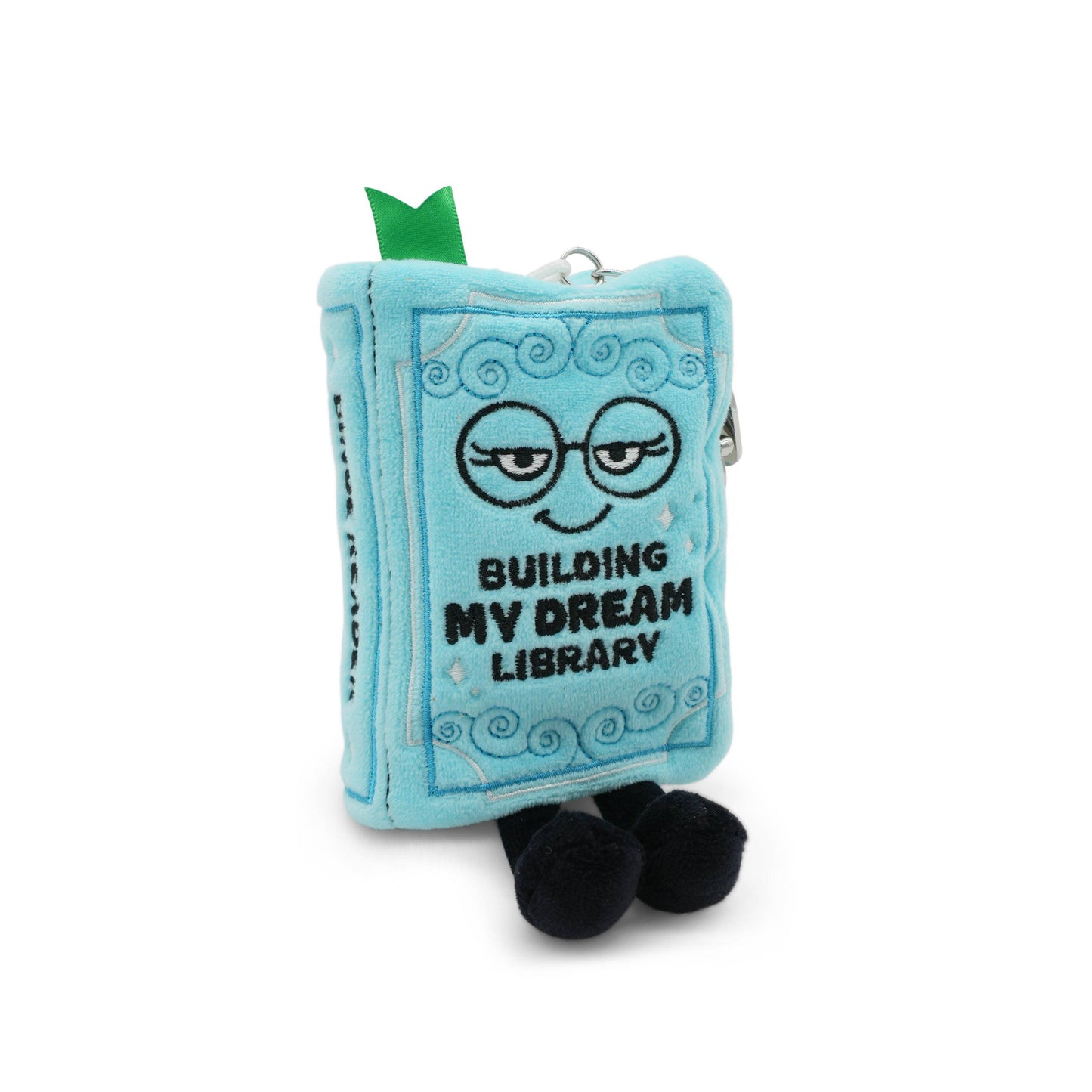 Building My Dream Library – Book Plush Bag Charm
