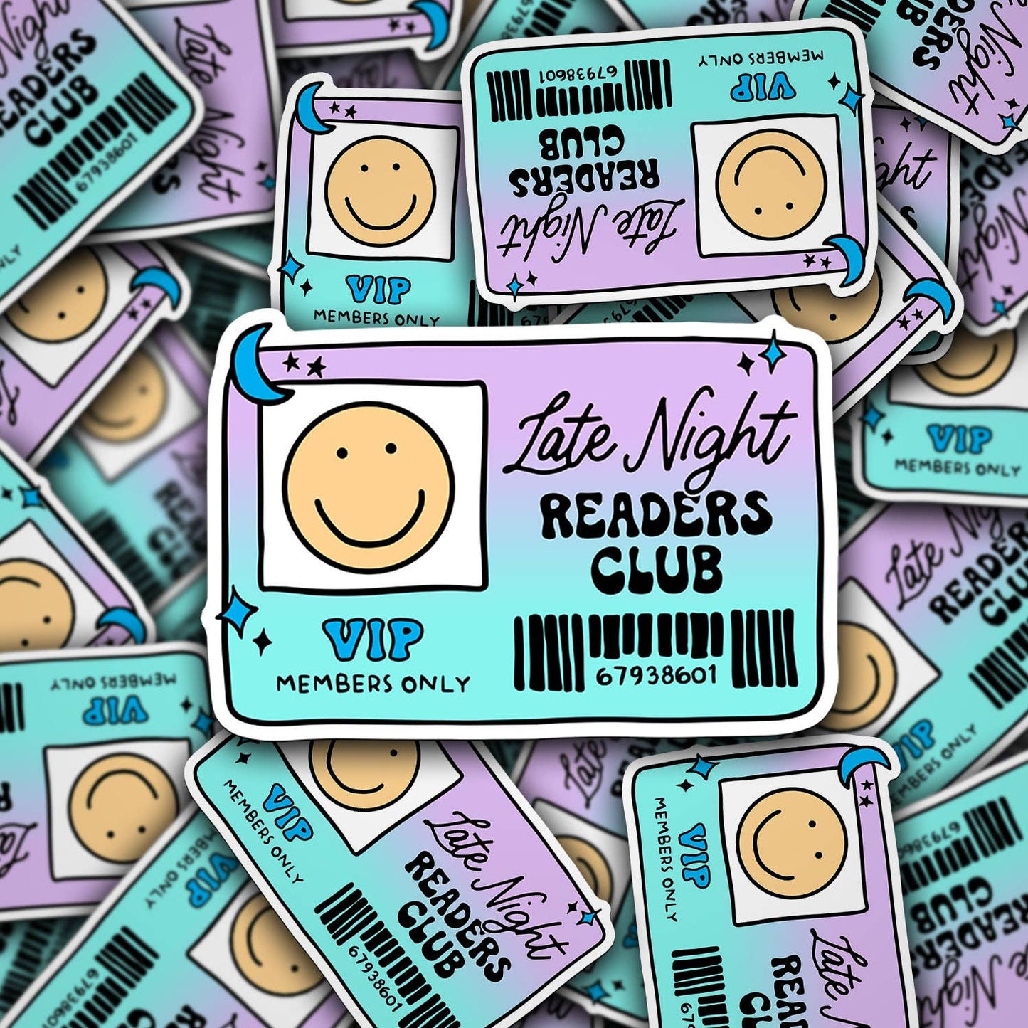 Late Night Readers Club Decal