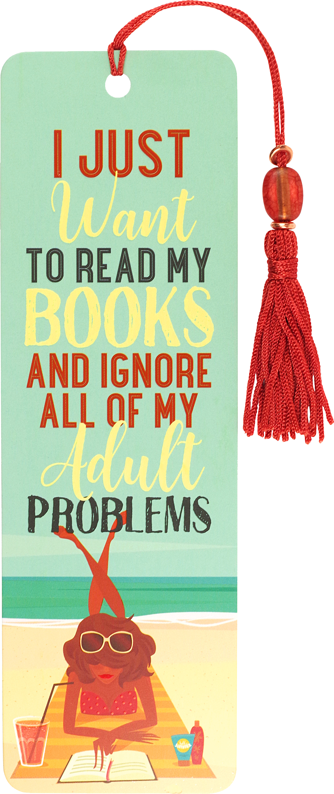 Just Want to Read Bookmark