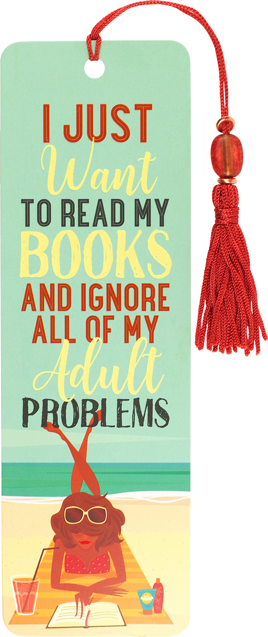 Just Want to Read Bookmark