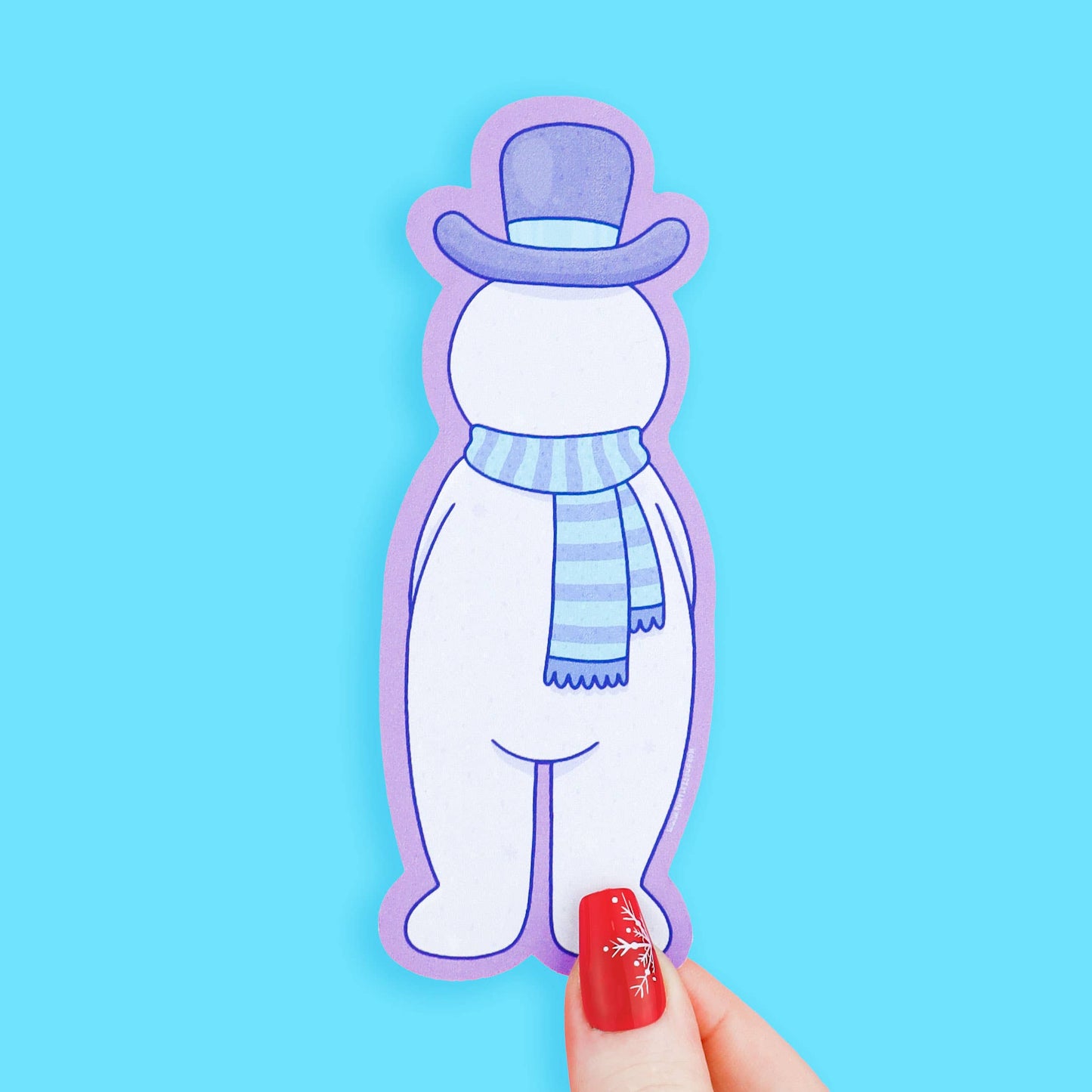 Snowman Bookmark