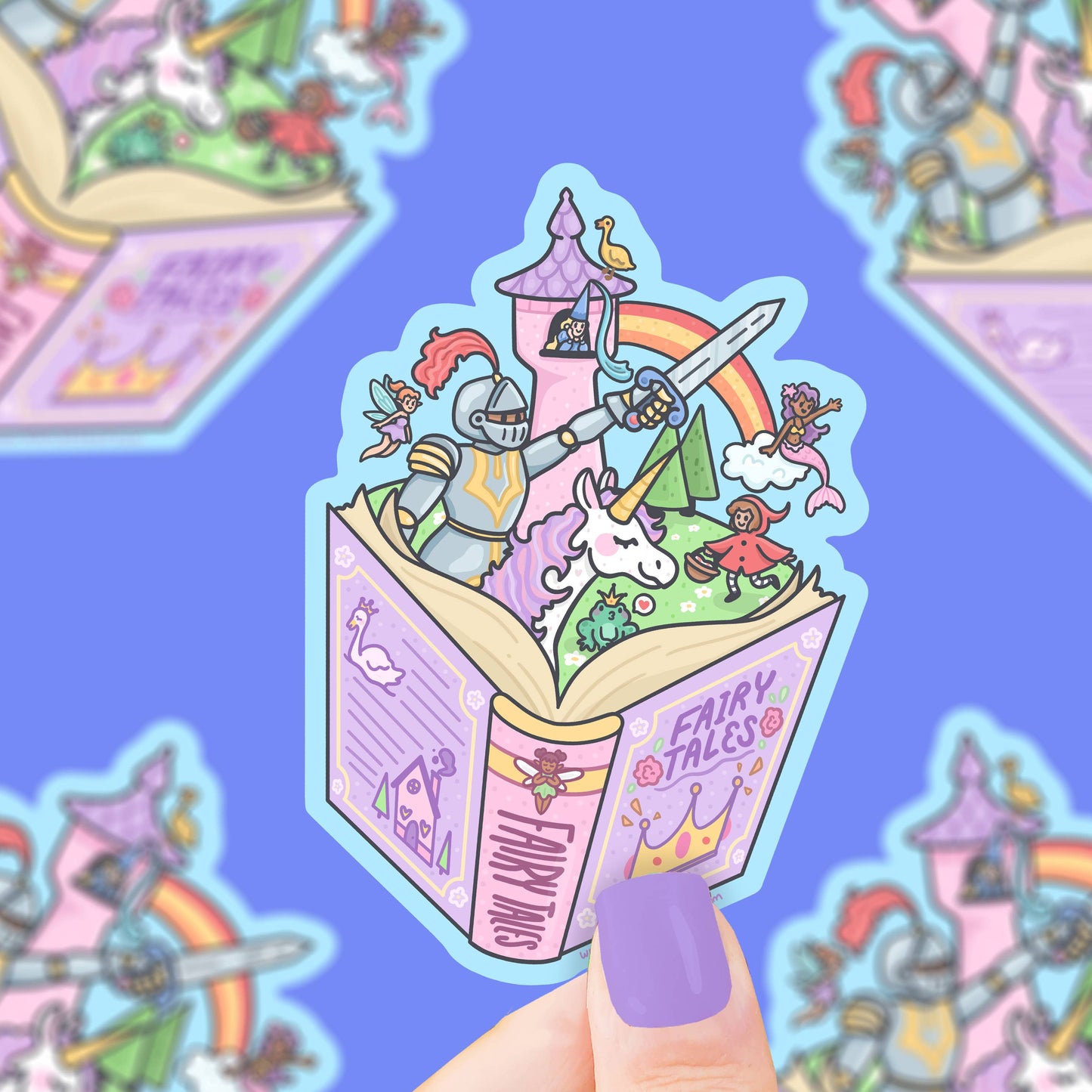 Fairy Tales  Book Club Sticker