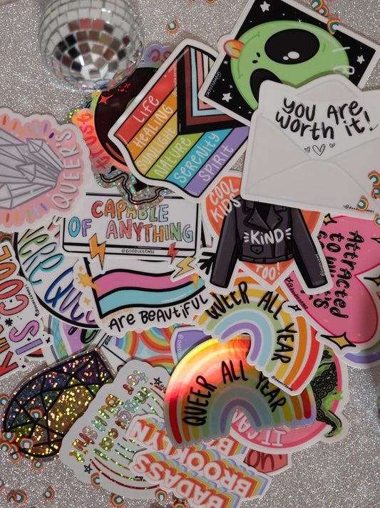 Mystery Sticker Pack | 5 Random Stickers