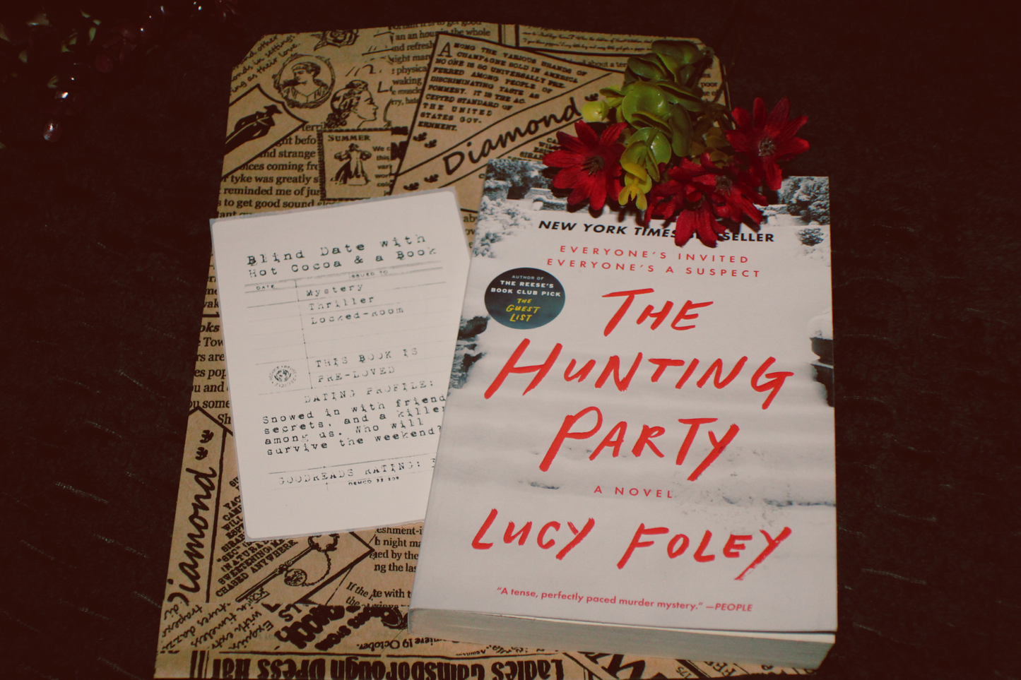 Blind Date with a Book & Hot Cocoa Gift Set