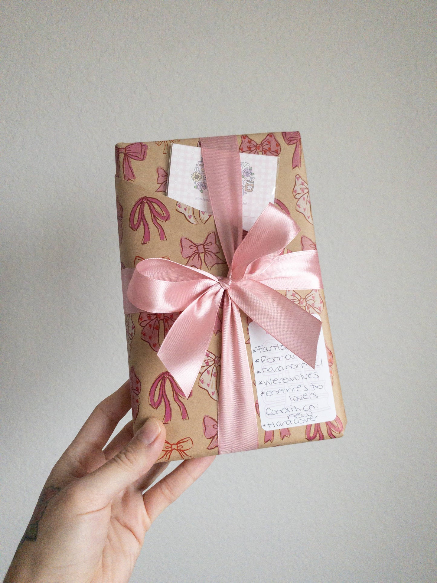 Blind Date with a New Book – Pink Bow Gift Edition