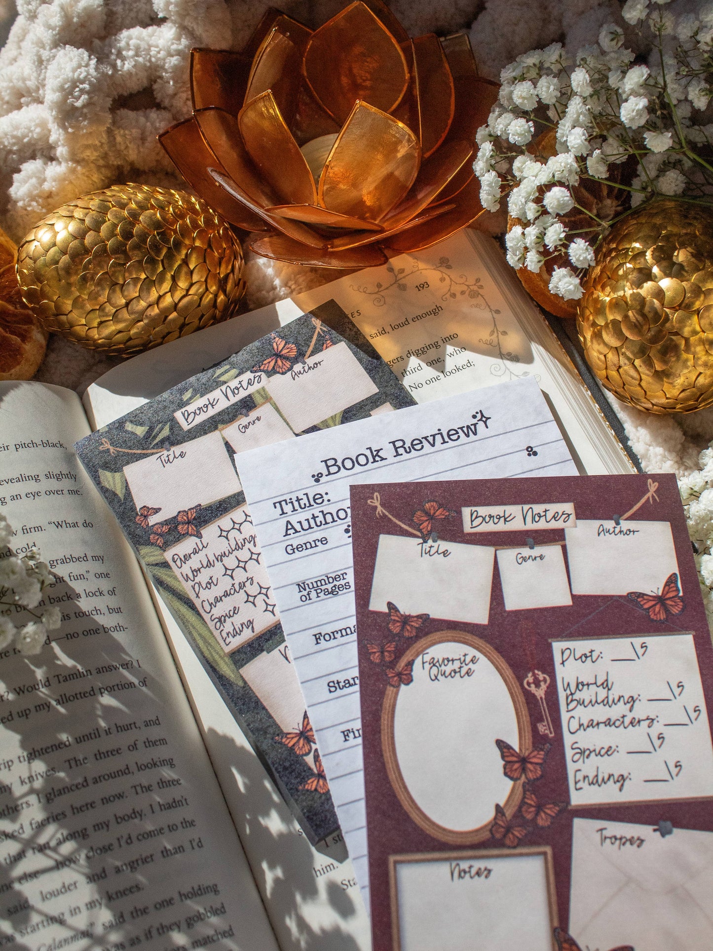 Imperfect Book Review Post-It Mystery Pack