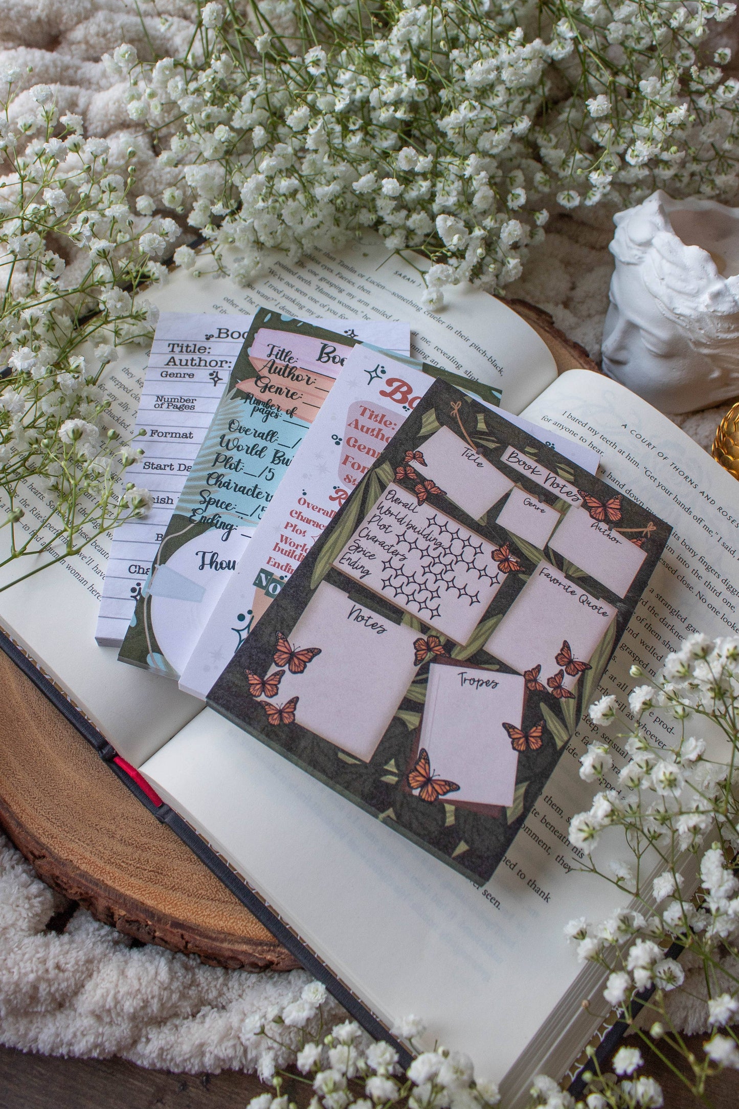 Imperfect Book Review Post-It Mystery Pack