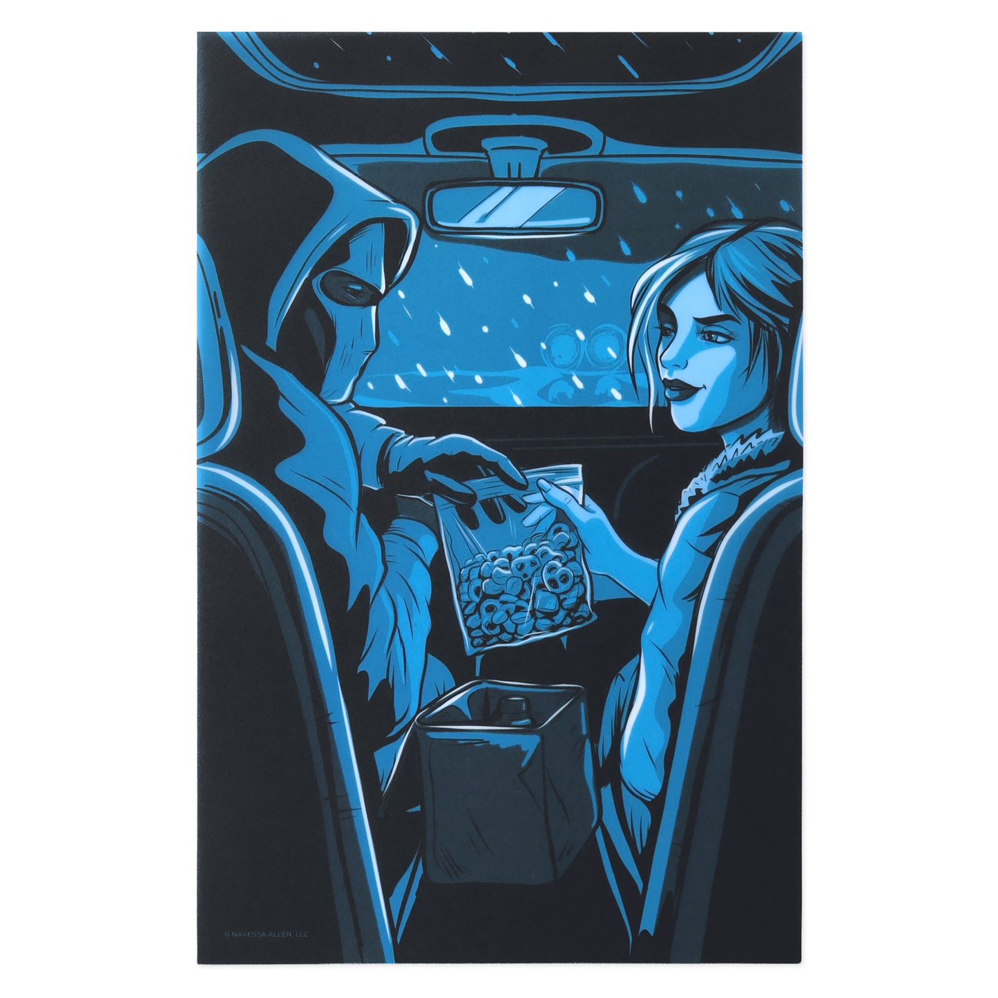 Lights Out Book Scene Illustrations | Officially Licensed 6-Pack