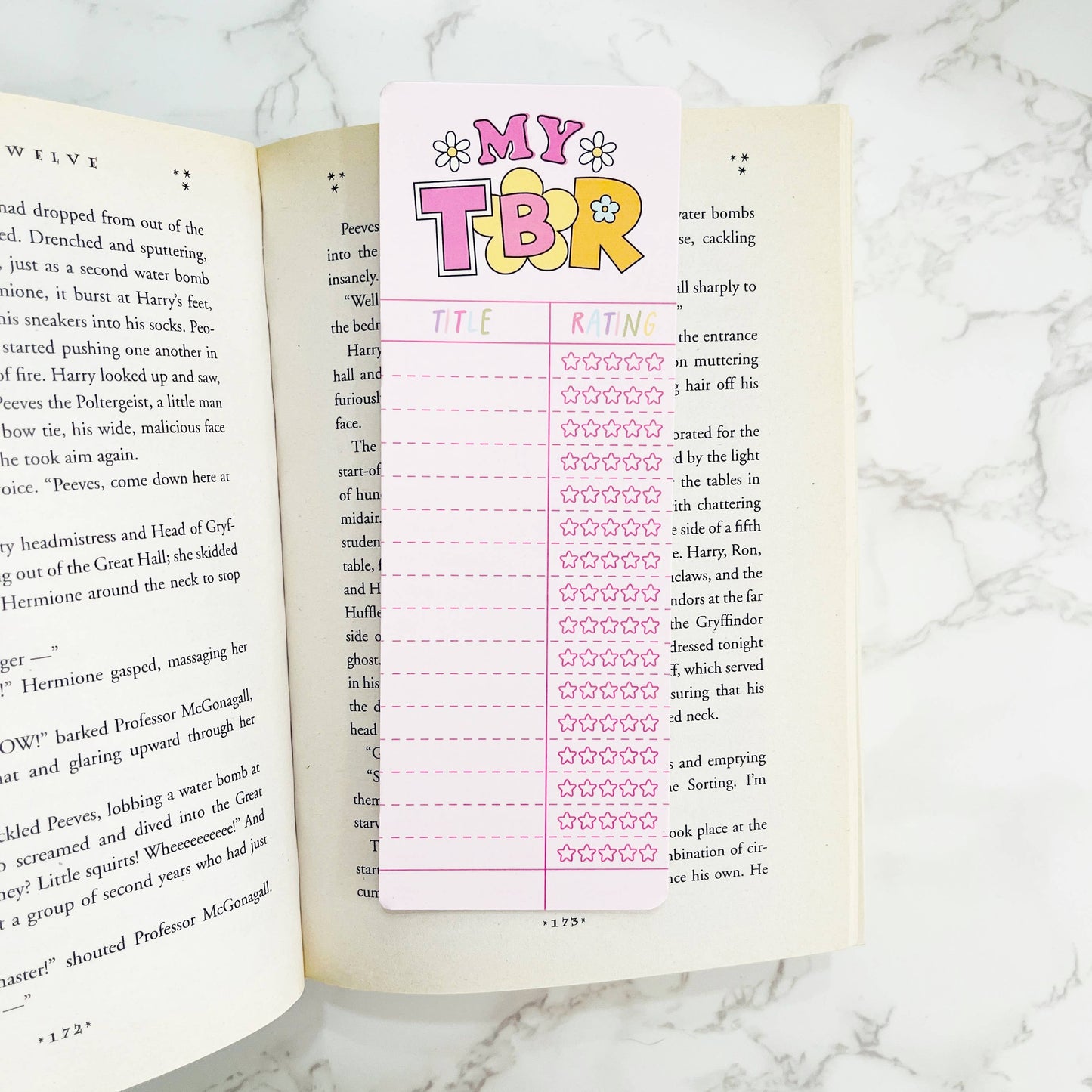 My TBR Bookmark