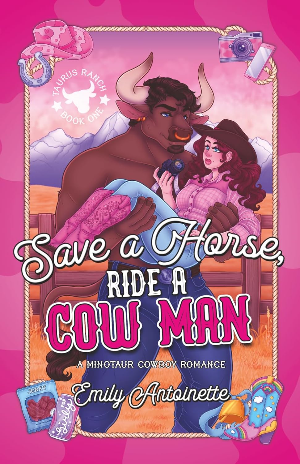 Save a Horse, Ride a Cow Man Deluxe Paperback | Signed by Author