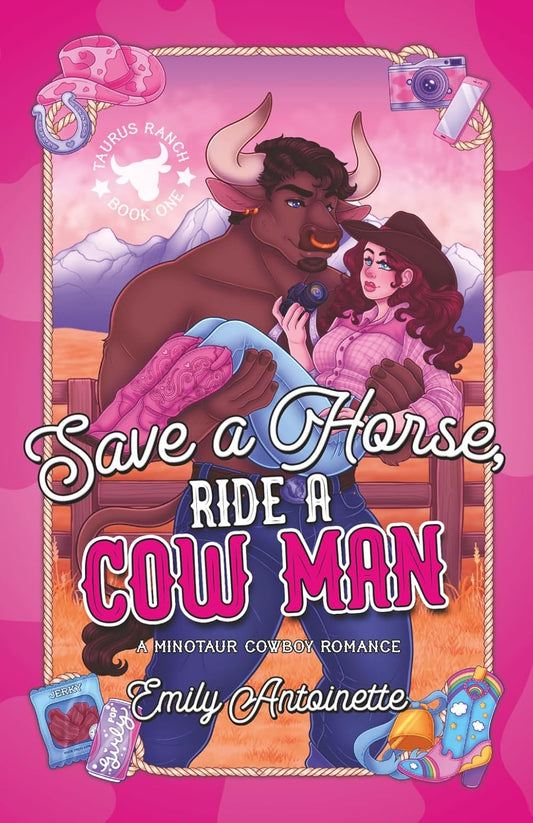 Save a Horse, Ride a Cow Man Deluxe Paperback | Signed by Author