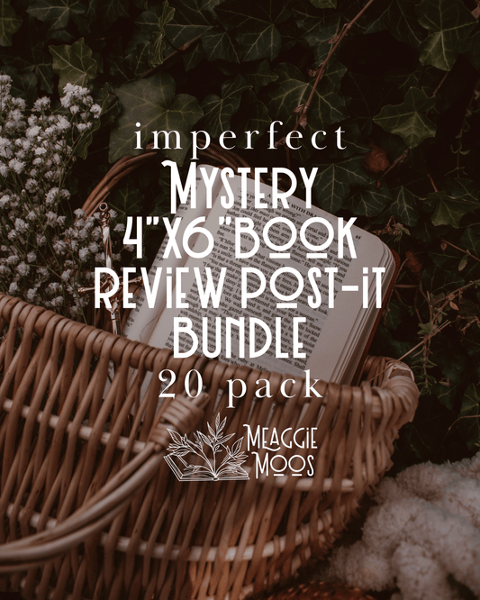Imperfect Book Review Post-It Mystery Pack