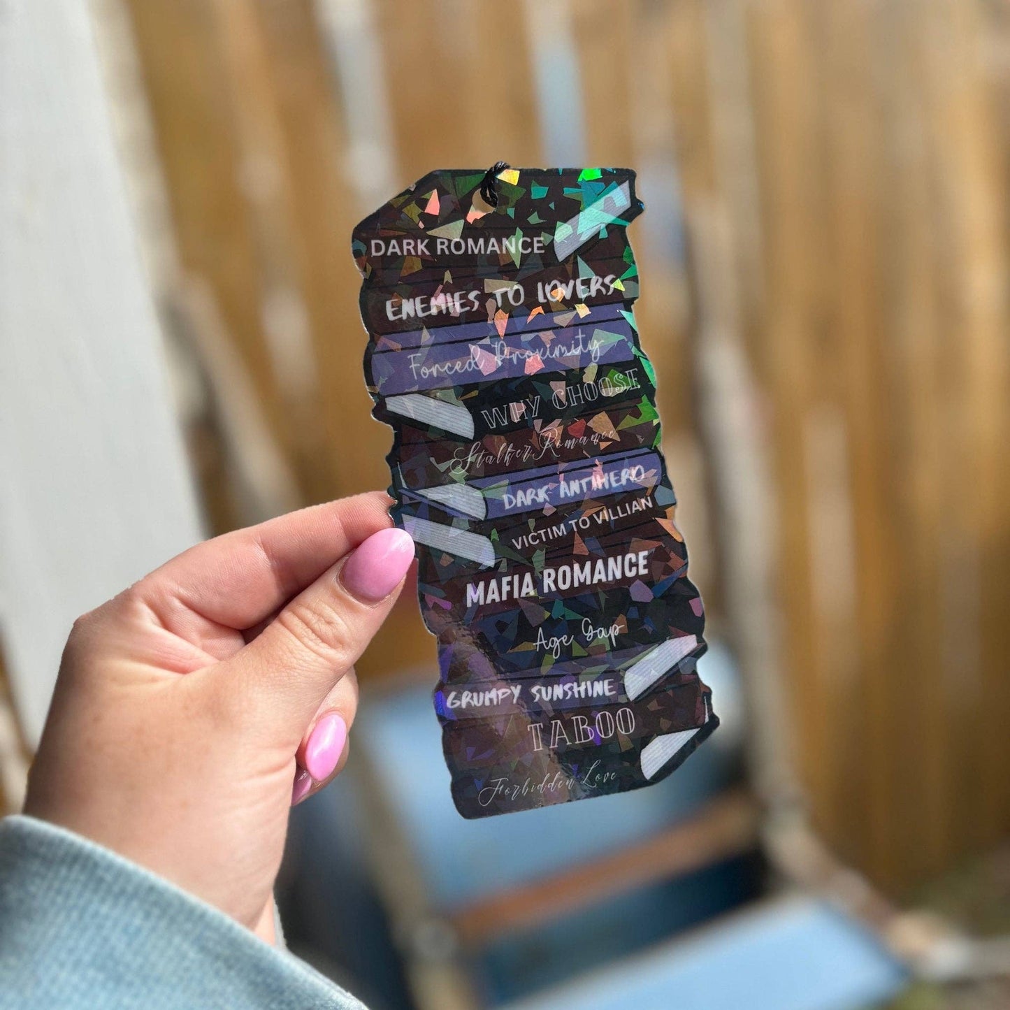 Dark Romance Tropes Bookmark | Spicy Bookish Bookmark