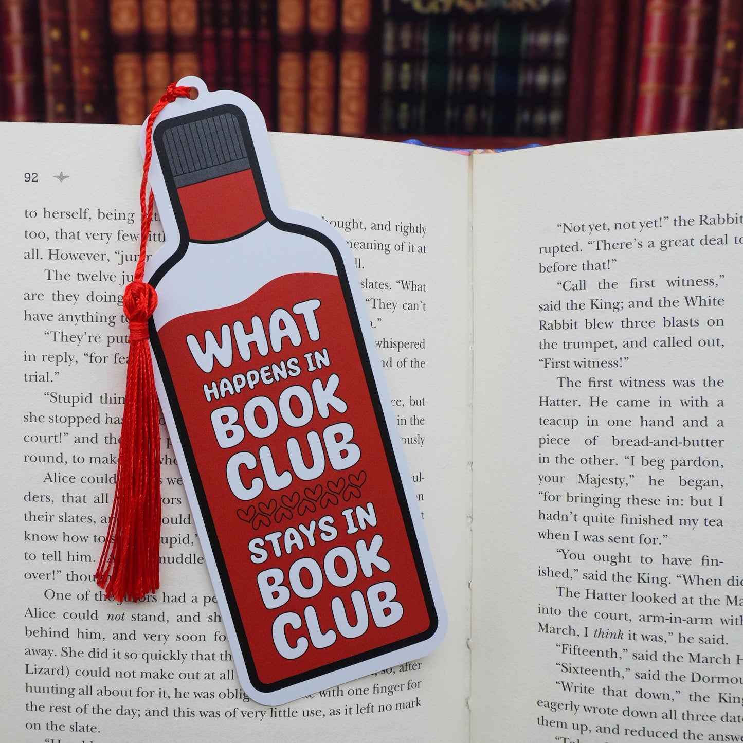 What Happens in Book Club Stays in Book Club – Funny Bookmark