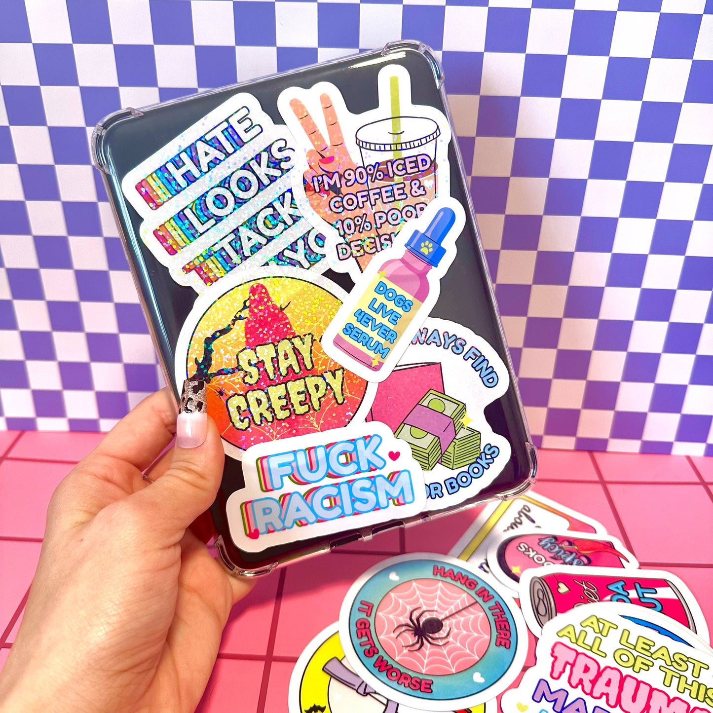 Reading Ghost Sticker