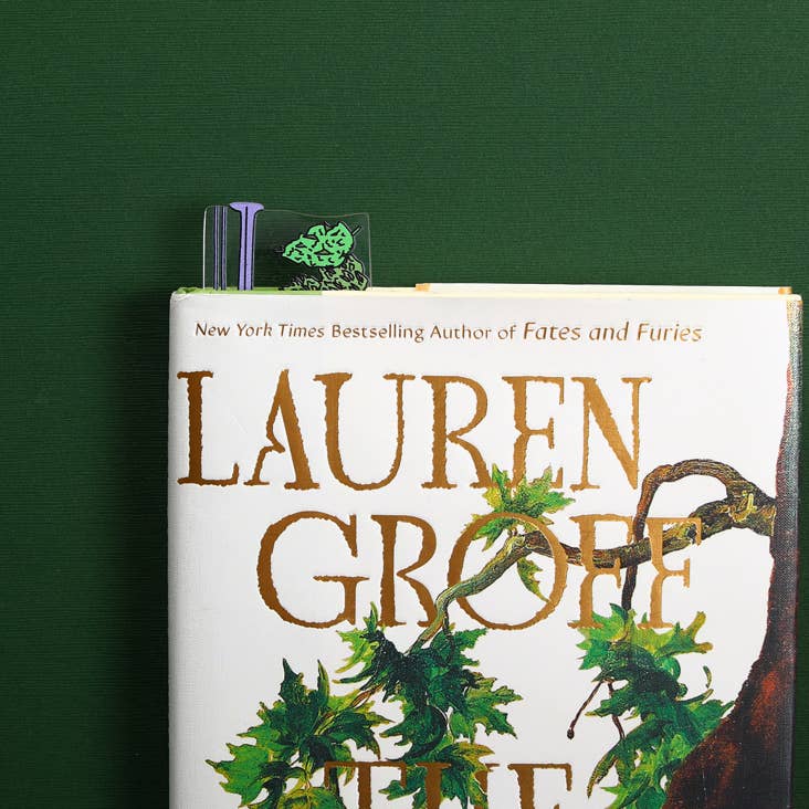 Book with 'Lauren Groff' on the cover against a green background