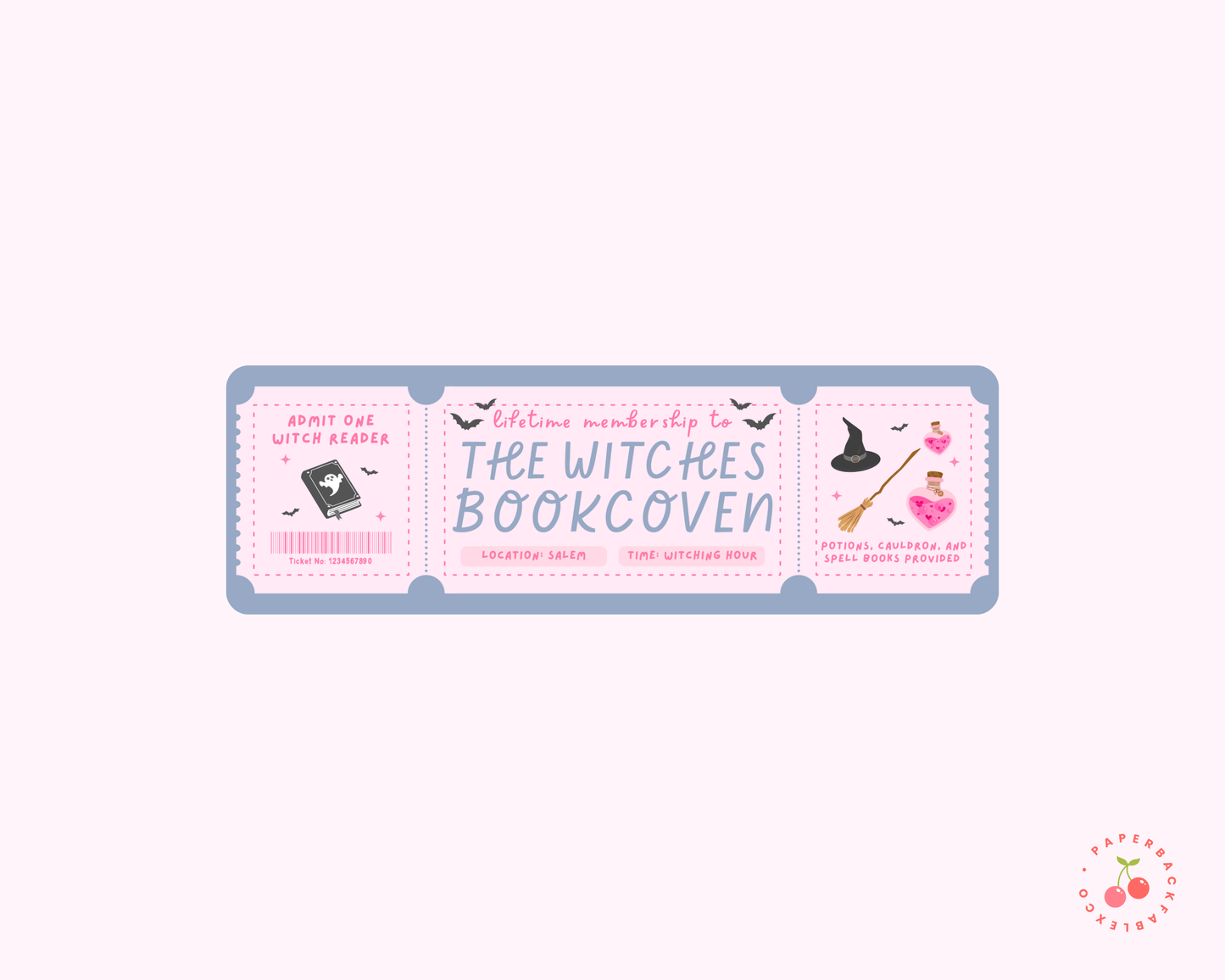 The Witches Book Coven Bookmark