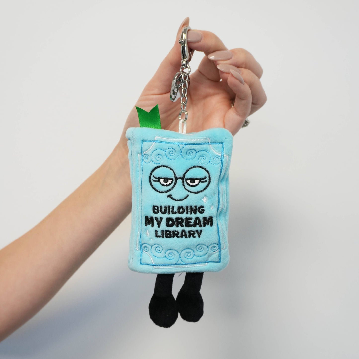 Building My Dream Library – Book Plush Bag Charm