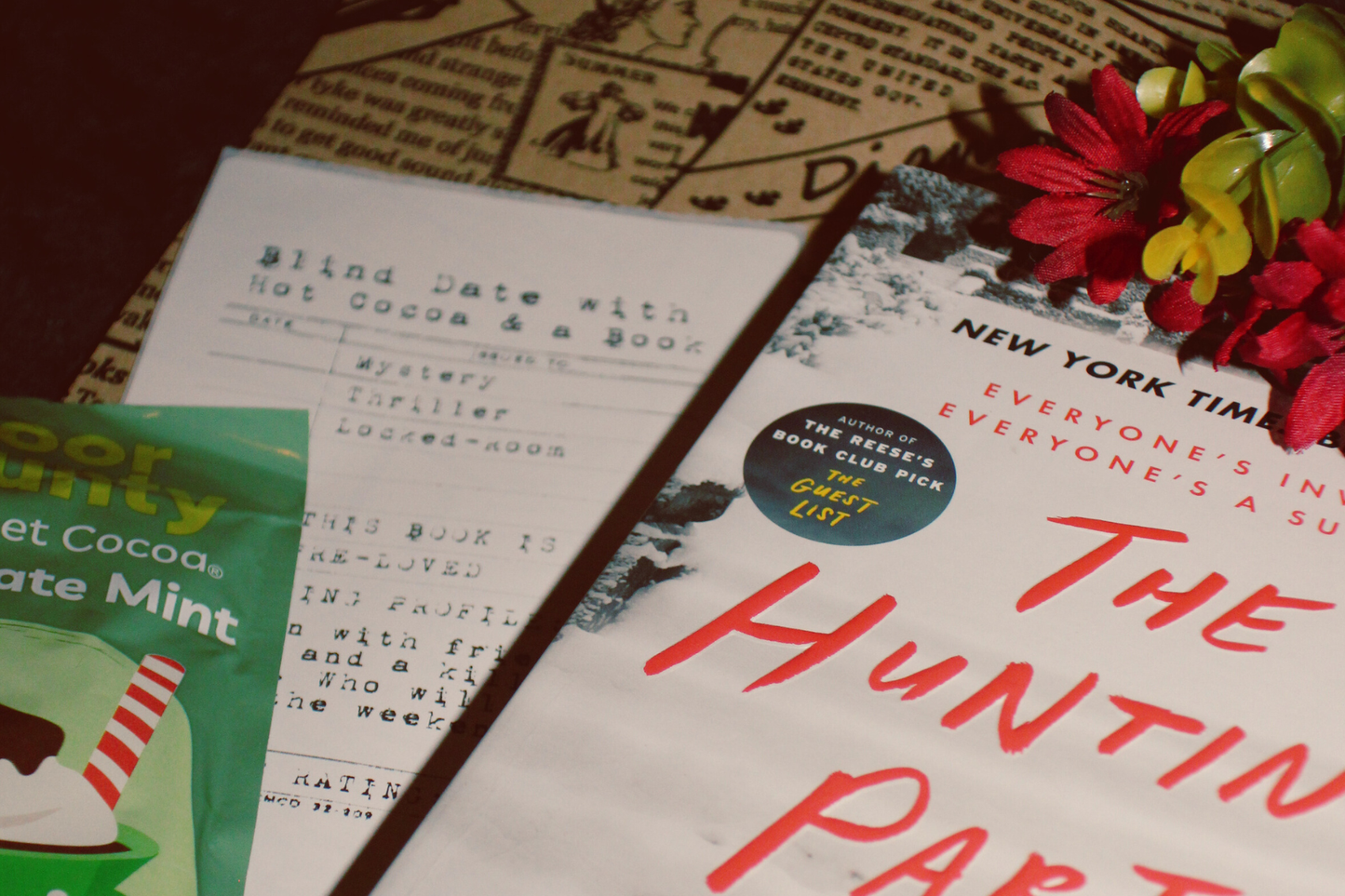 Blind Date with a Book & Hot Cocoa Gift Set