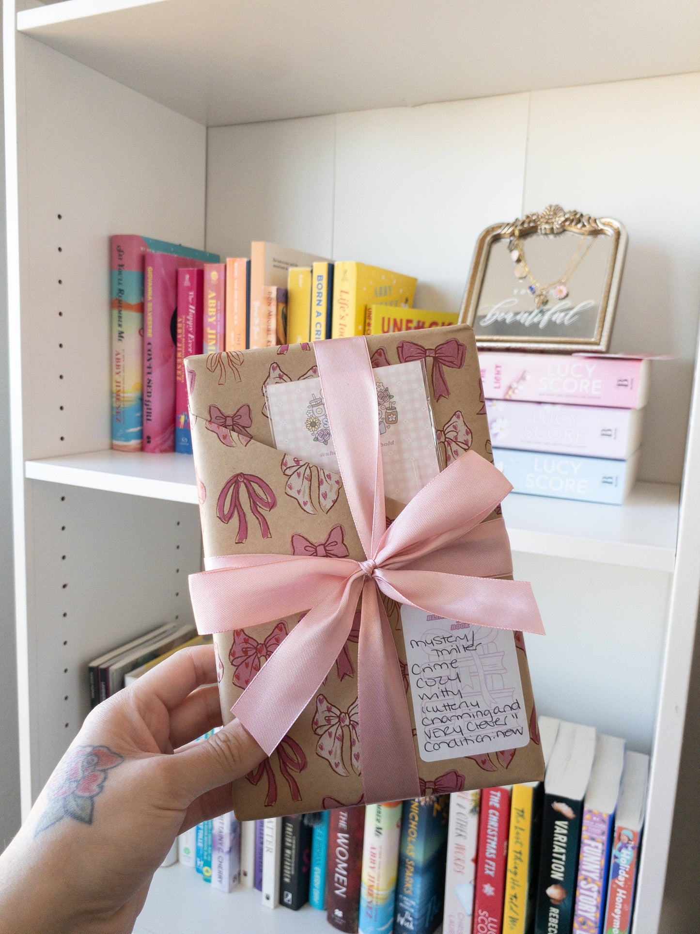 Blind Date with a New Book – Pink Bow Gift Edition