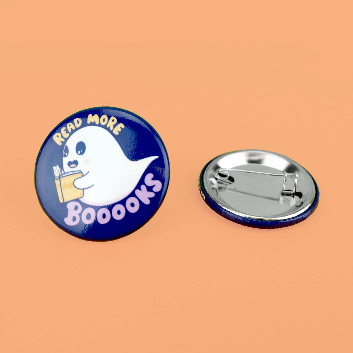 Read More Booooks Pinback Button