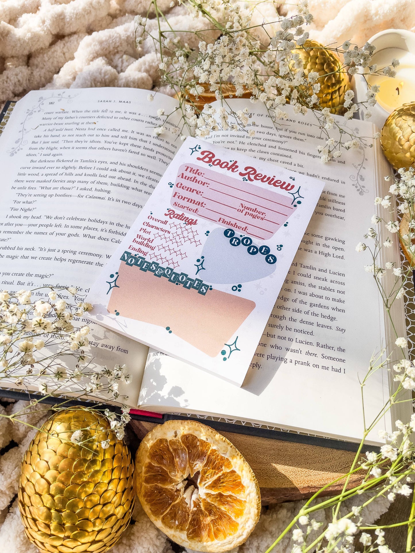 Imperfect Book Review Post-It Mystery Pack
