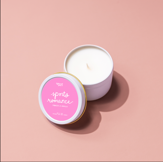 Sports Romance Candle – Bookish Travel Candle