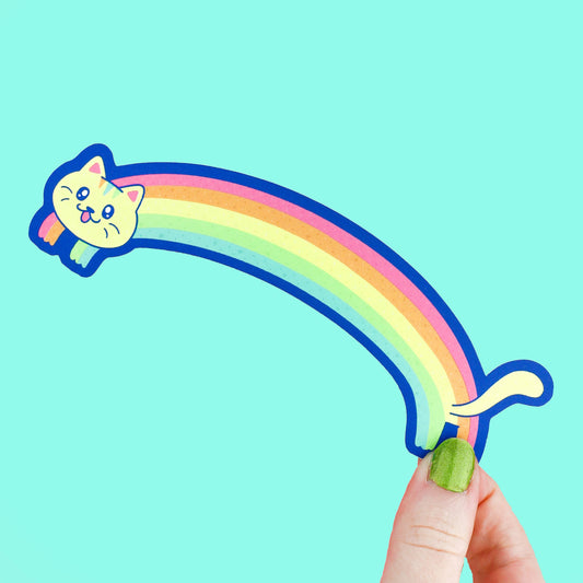 Rainbow Cat Pride Bookmark