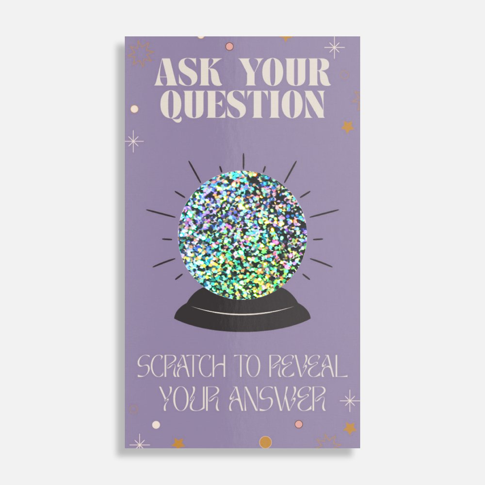 Ask The Cards Scratch-Off Pack | Fortune & Mystery Cards