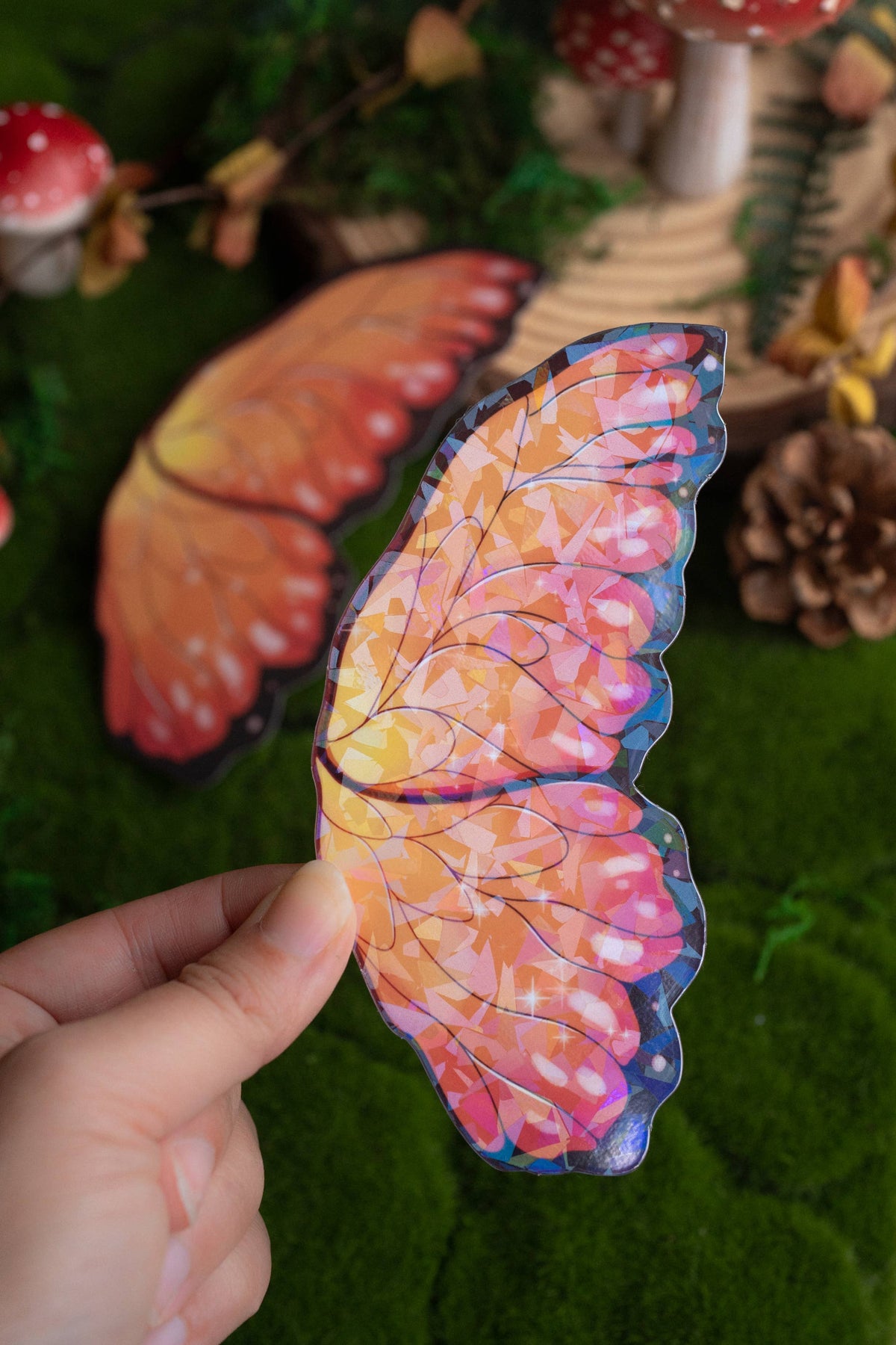 Monarch Wing Bookmark | Butterfly Wing Bookish Bookmark