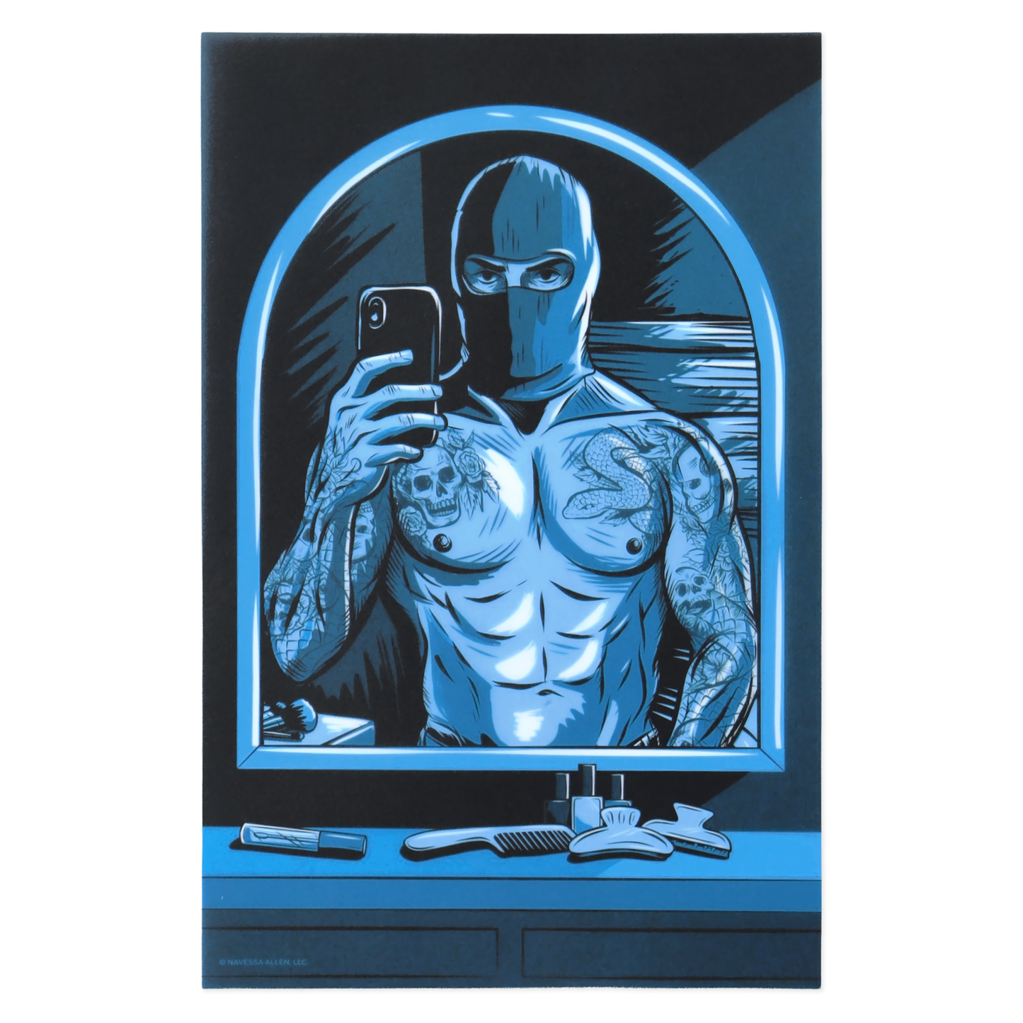 Lights Out Book Scene Illustrations | Officially Licensed 6-Pack