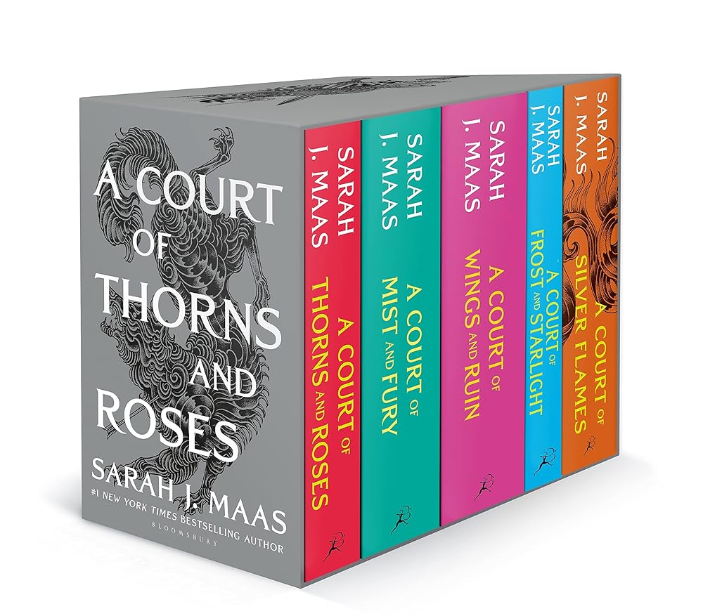 A Court of Thorns and Roses Paperback Box Set (5 books) (A Court of Thorns and Roses, 9) cover image