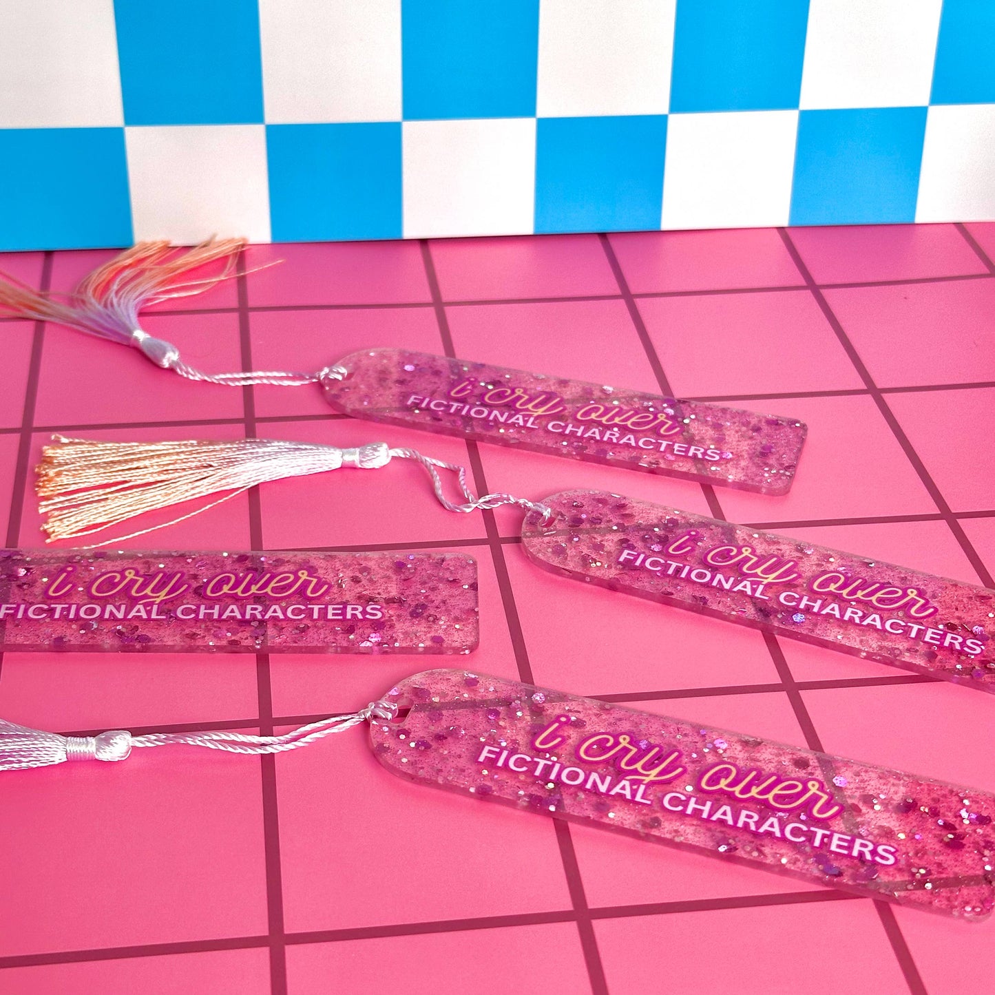 Fictional Boyfriends Acrylic Bookmark