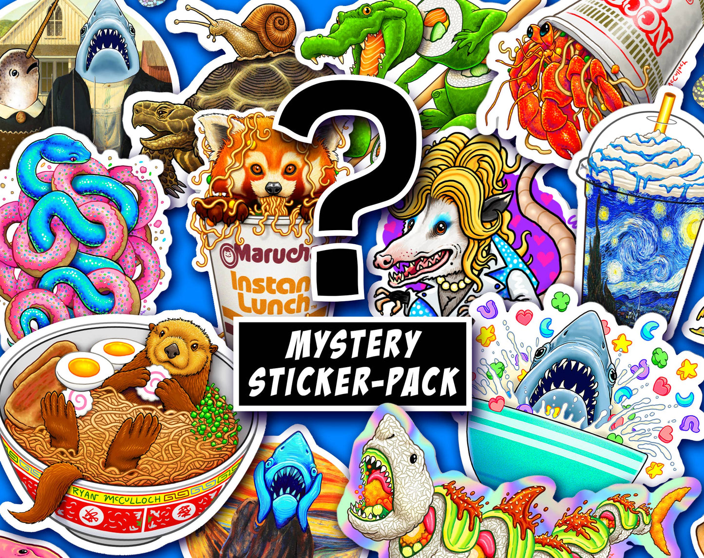 Mystery Sticker Pack (5-Pack)