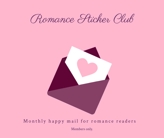 Romance Sticker Club – Monthly Trope-Inspired Bookish Mail