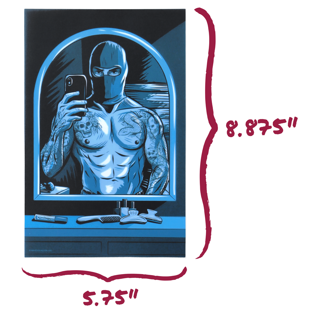 Lights Out Book Scene Illustrations | Officially Licensed 6-Pack